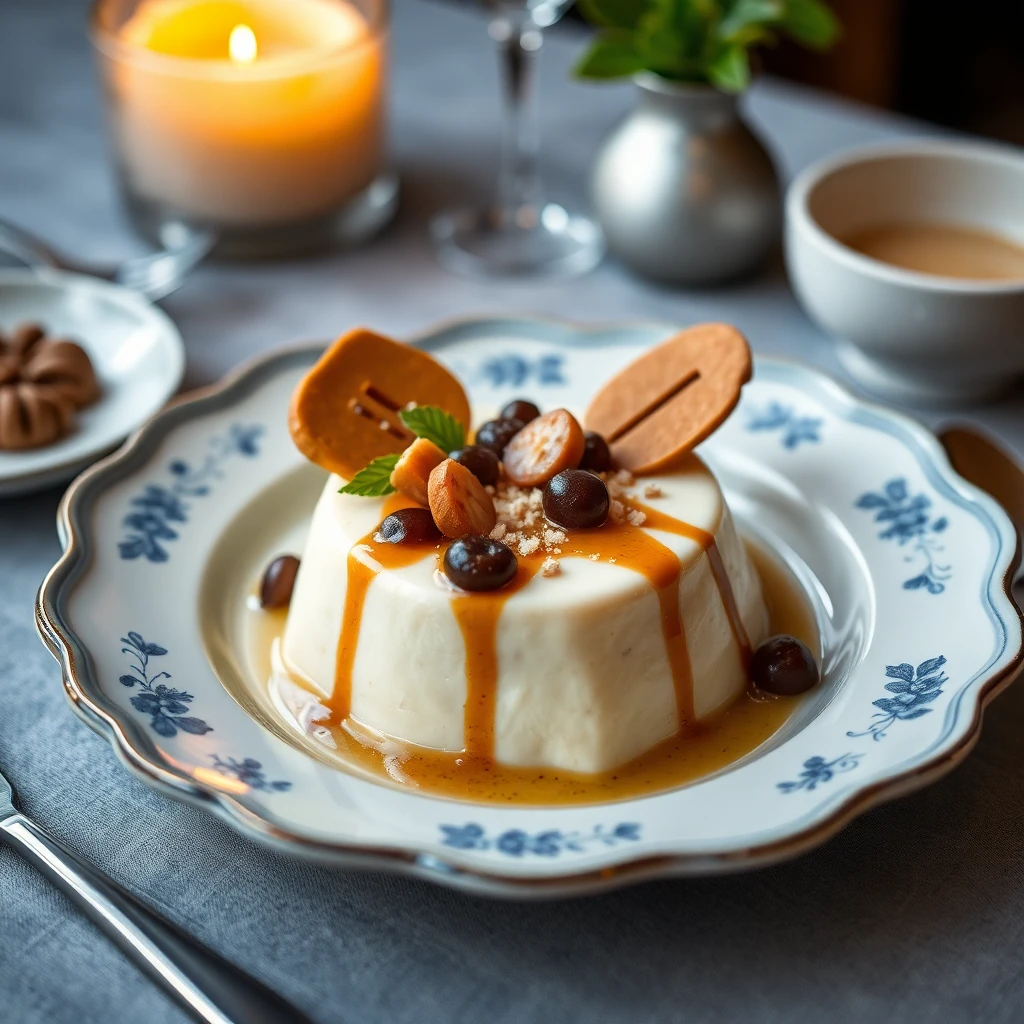 Muzlu ve Çikolatalı Puding