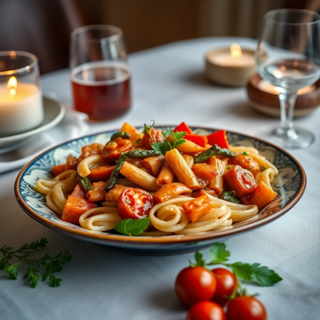 Renkli Sebzeli Stir-fry