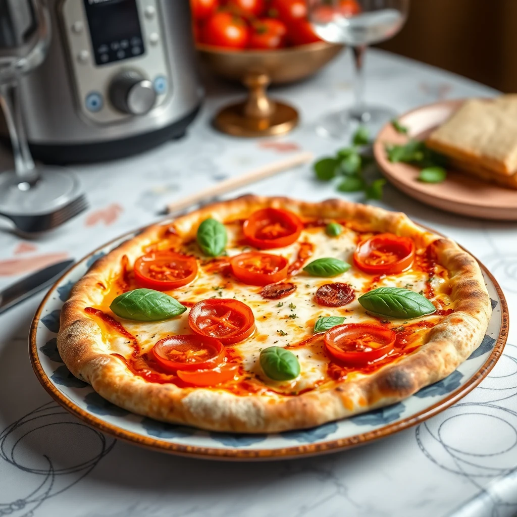 Thermomix TM6 ile Peperoni ve Mantar Pizza