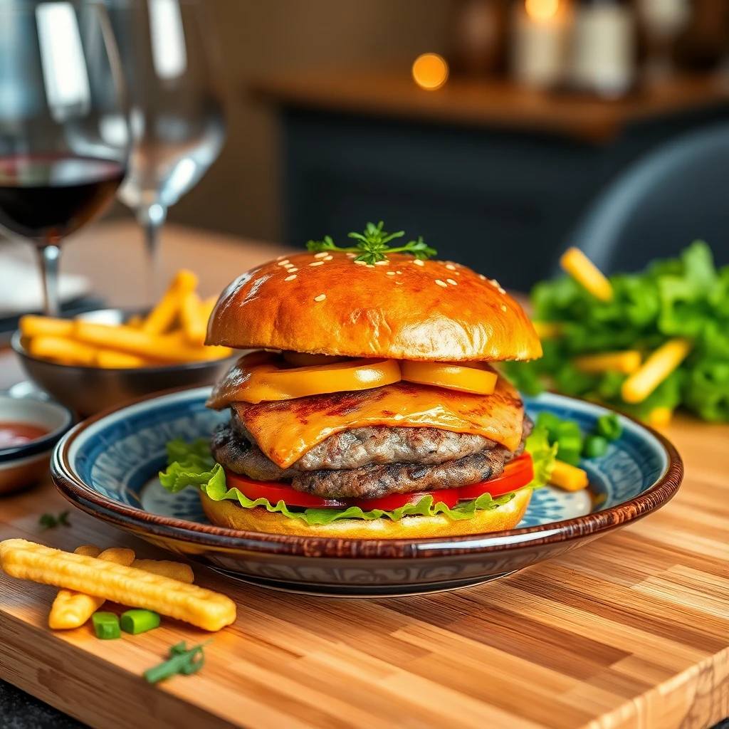 Ev Yapımı Hamburger