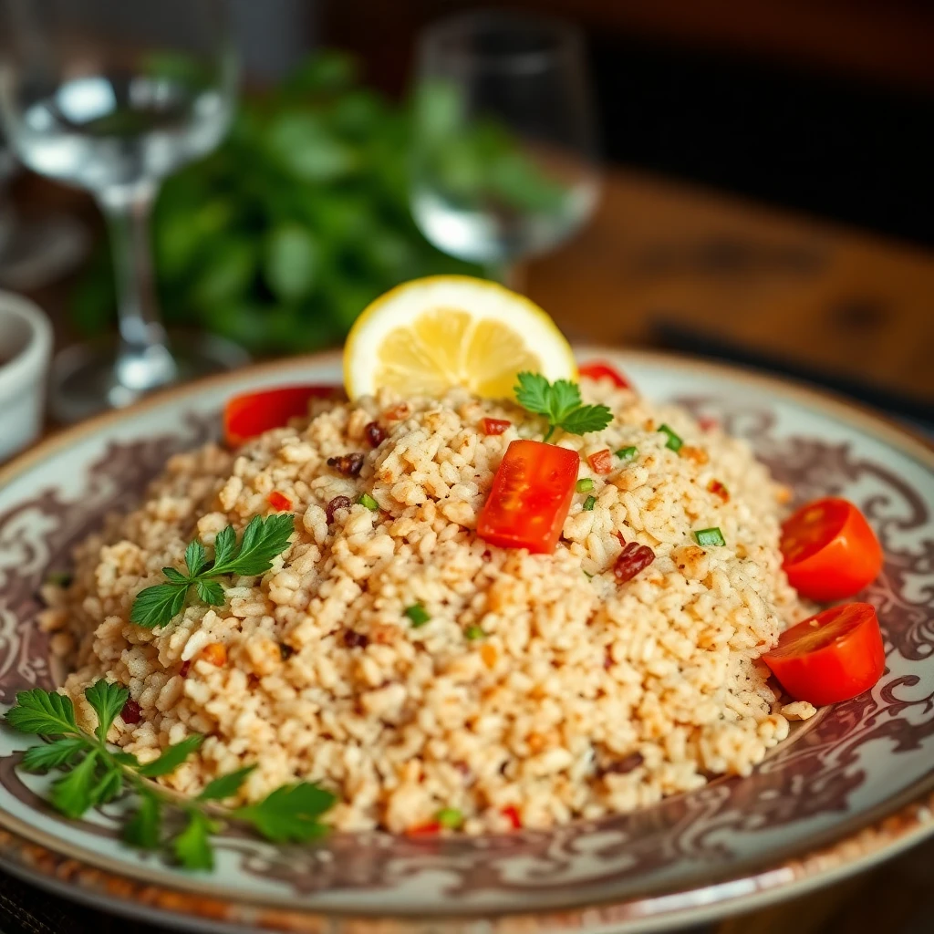 Sebzeli Bulgur Pilavı
