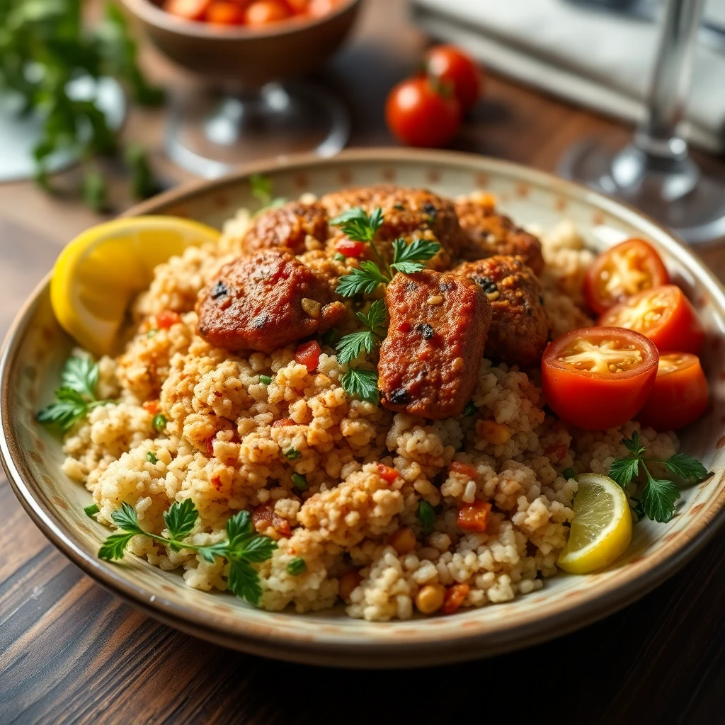 Acılı Bulgur Köftesi