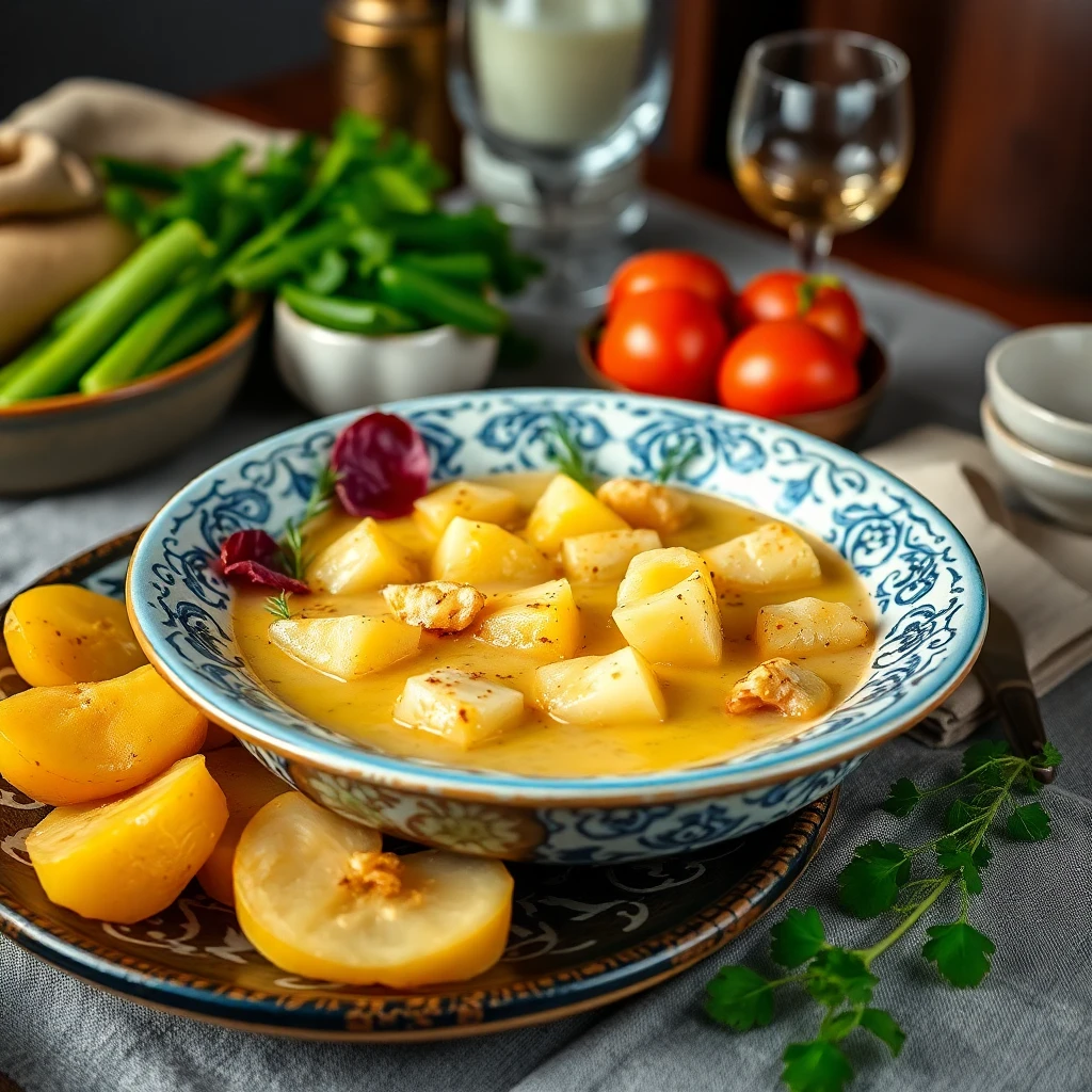 Kremalı Patates Çorbası