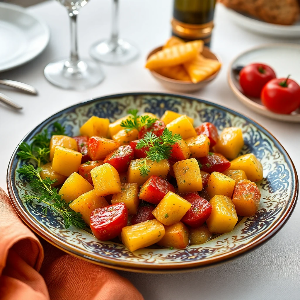 Patatesli Soğanlı Sarımsaklı Püre