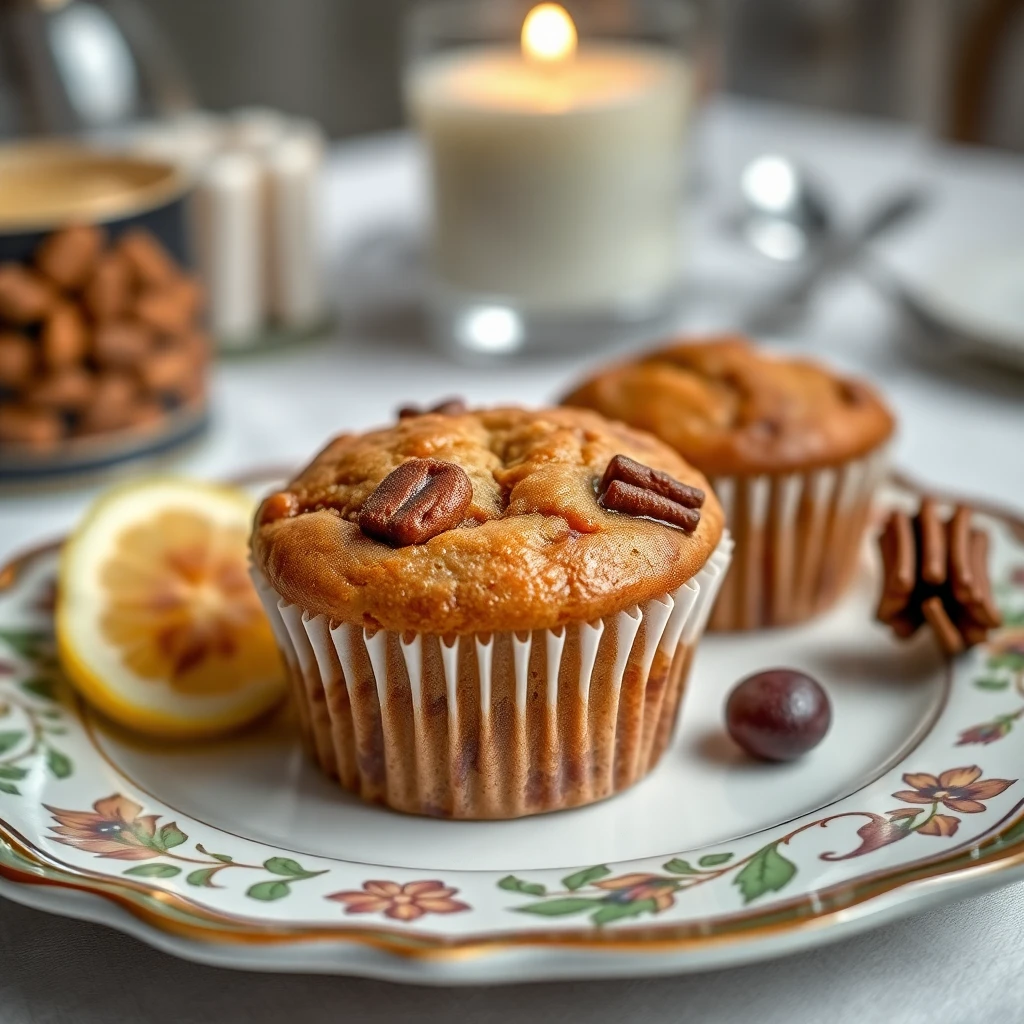 Beyaz Çikolatalı Muffin