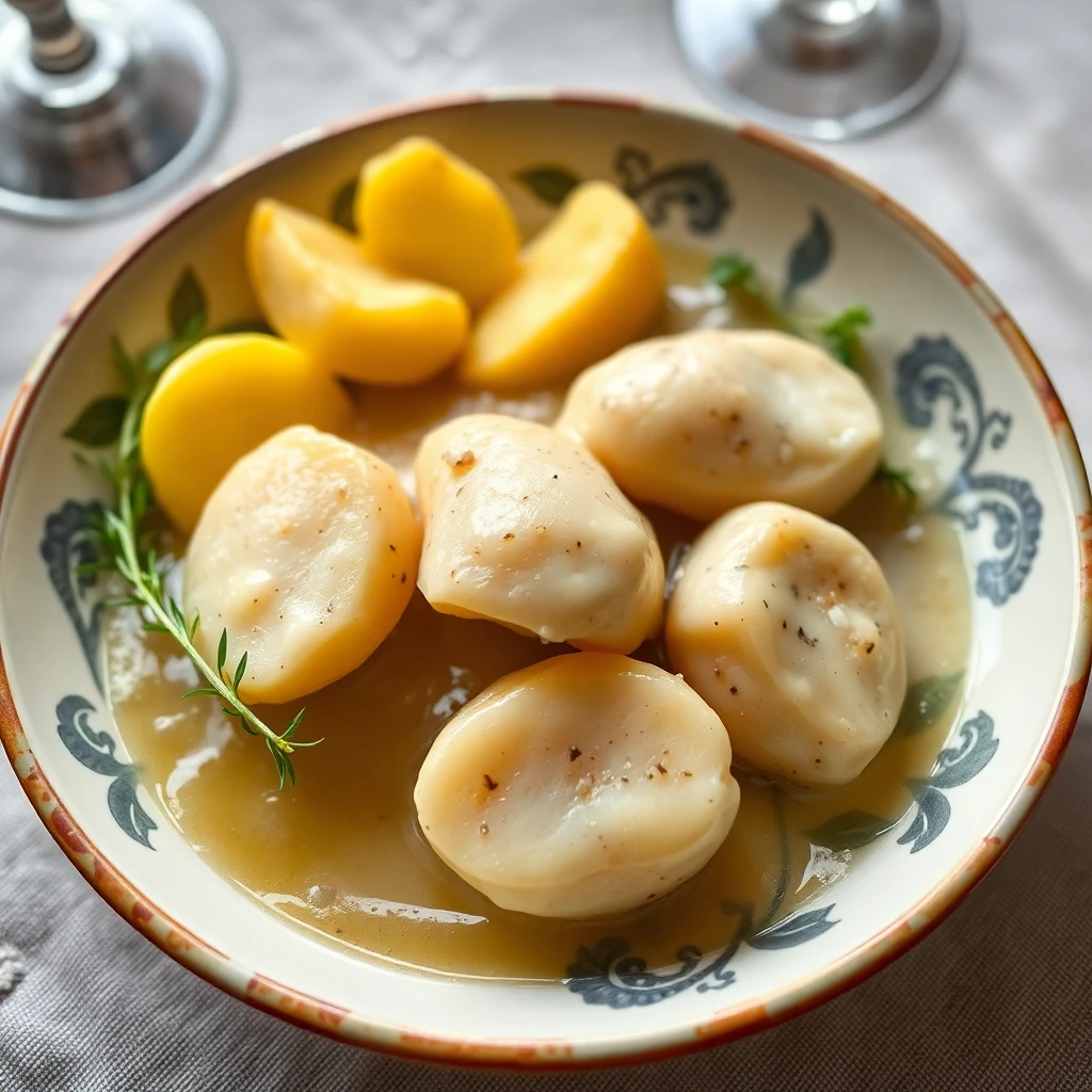 Patates Kaşar Soslu Fırında Lezzet