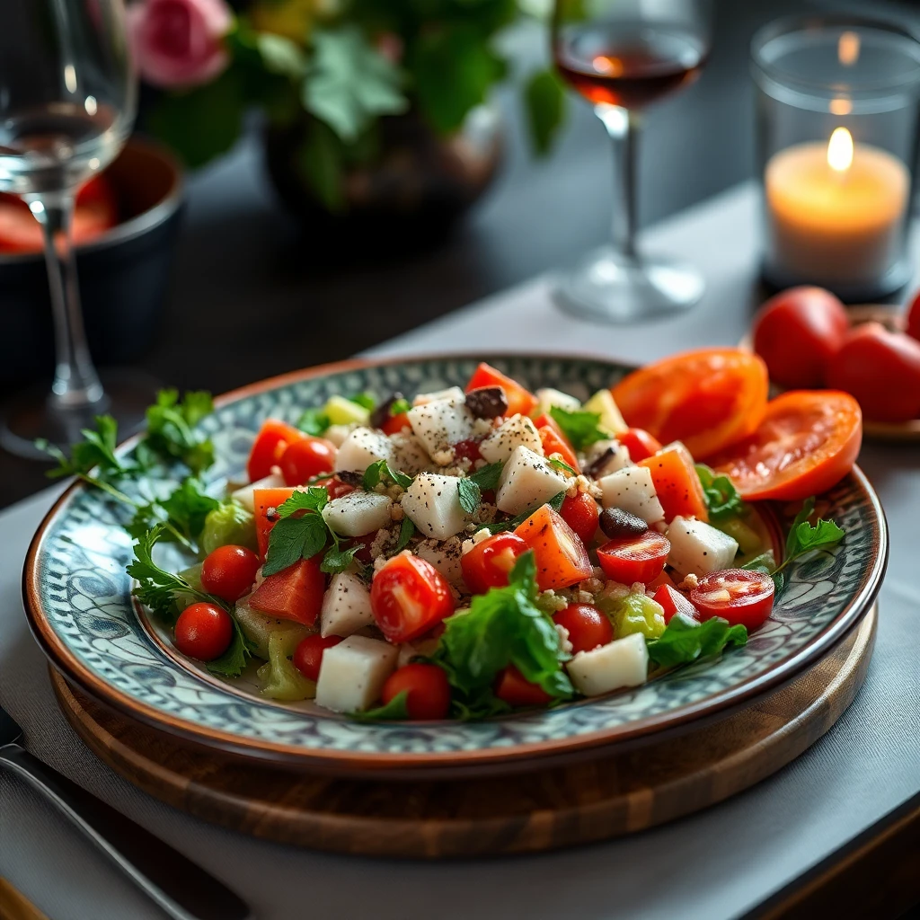 Mayonezli Tavuk Salatası