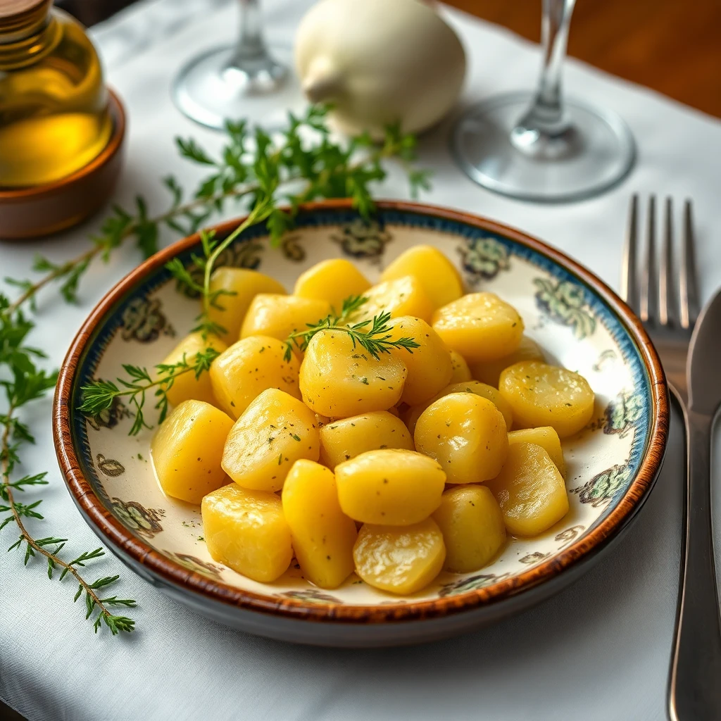 Kaşarlı Yumurta Dolgulu Patates