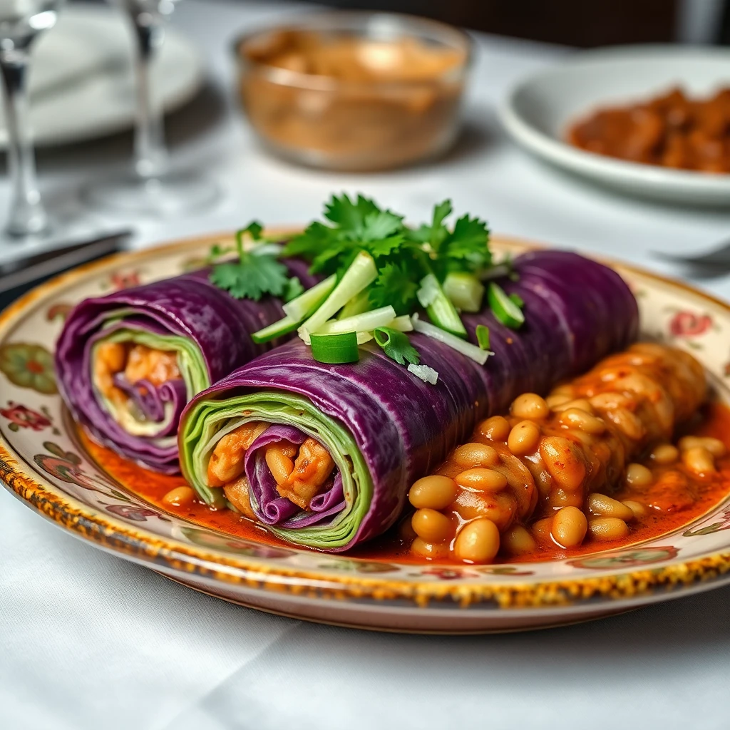 Mexican Style Stuffed Cabbage Rolls