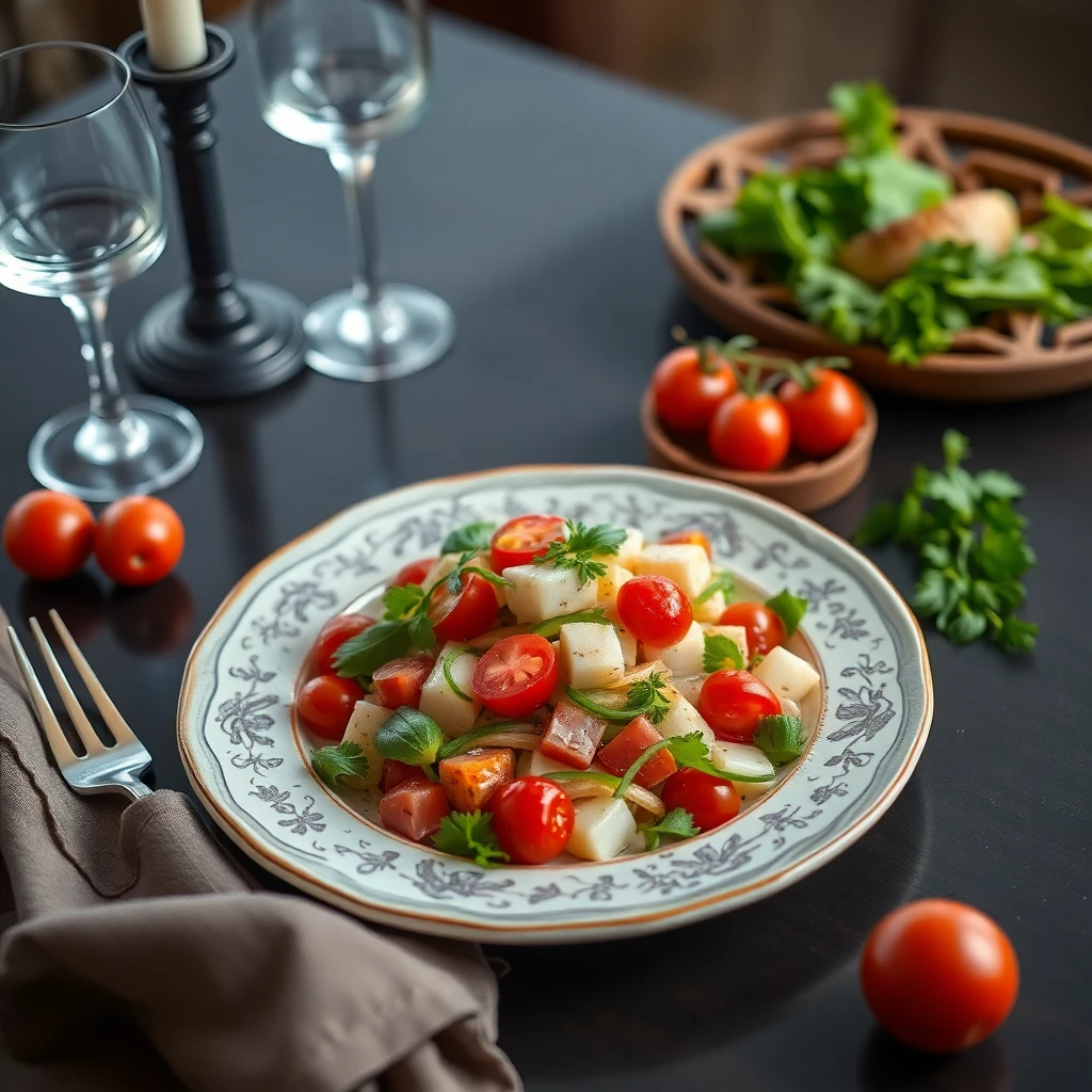 Tavuklu Salata