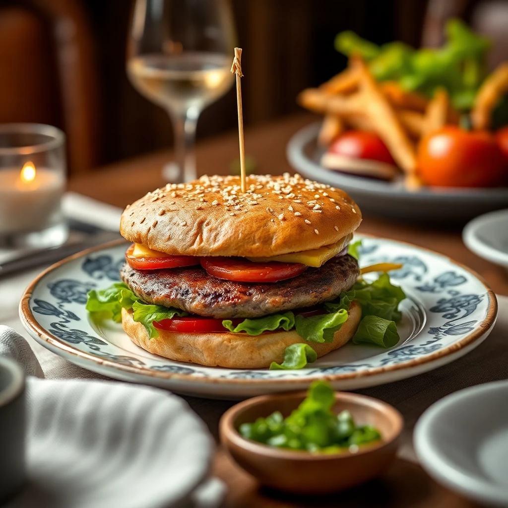 Ev Yapımı Hamburger