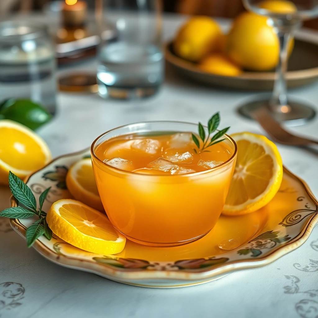 Limonlu Şerbet