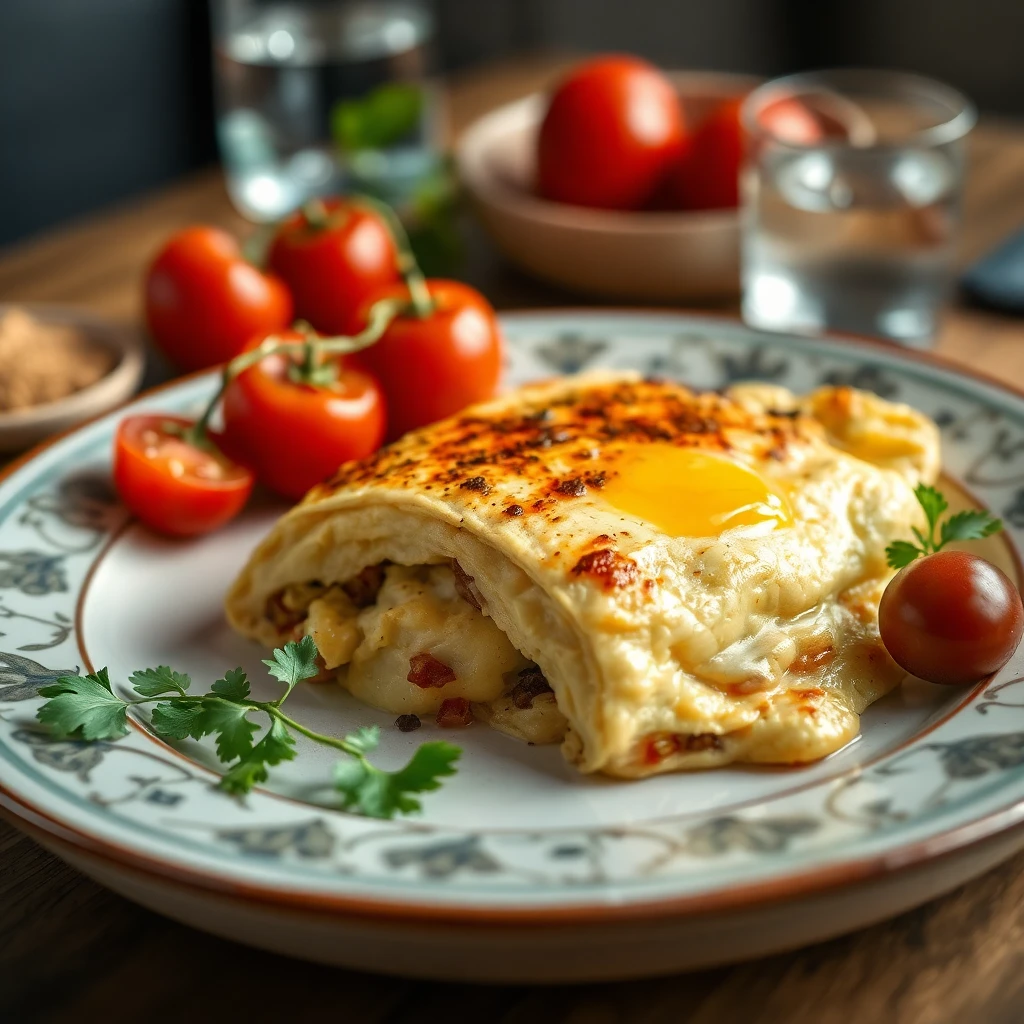 Sebzeli Omlet