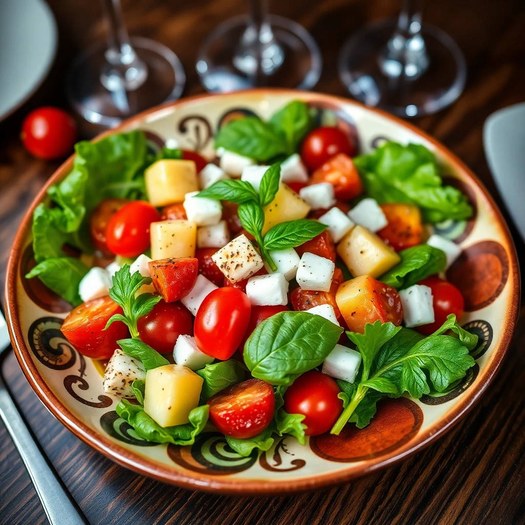 Cherry Domatesli ve Mısırlı Yaz Salatası