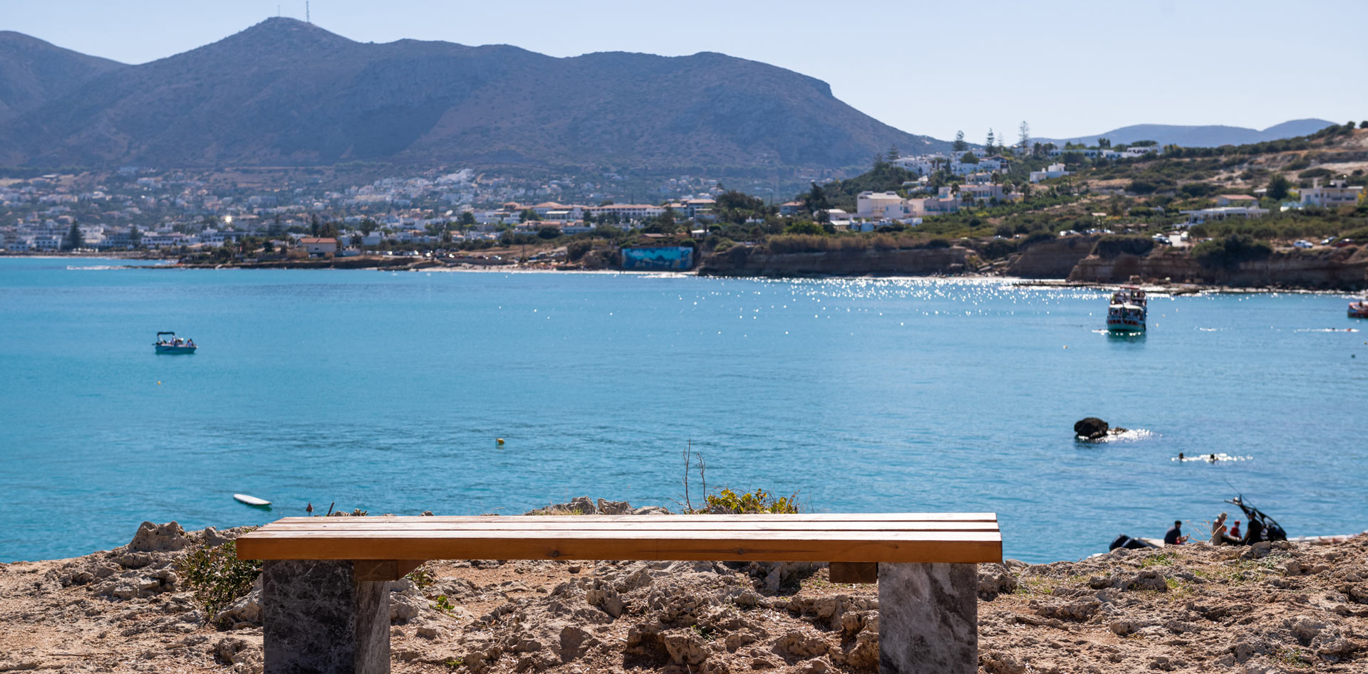 Θέα του Ανισσαρά στην Κρήτη