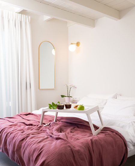 Υπνοδωμάτιο με διπλό κρεβάτι, Theros Residence