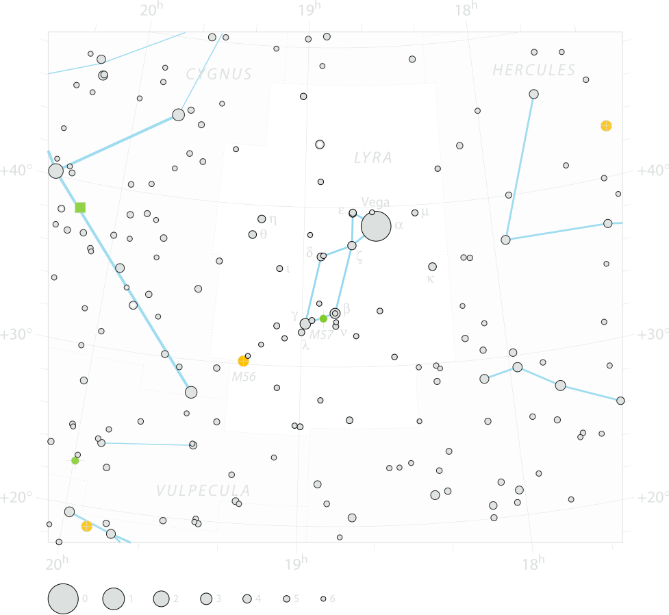 Constellation Lyra  Information & Images