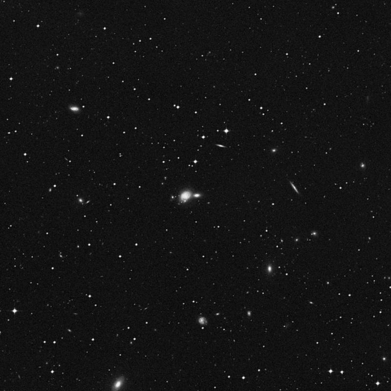 Image of NGC 4724 - Elliptical/Spiral Galaxy in Corvus star