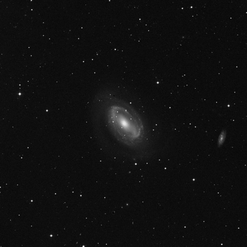 Image of NGC 4725 - Intermediate Spiral Galaxy in Coma Berenices star