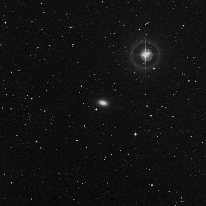 Image of NGC 4742 - Elliptical Galaxy in Virgo star