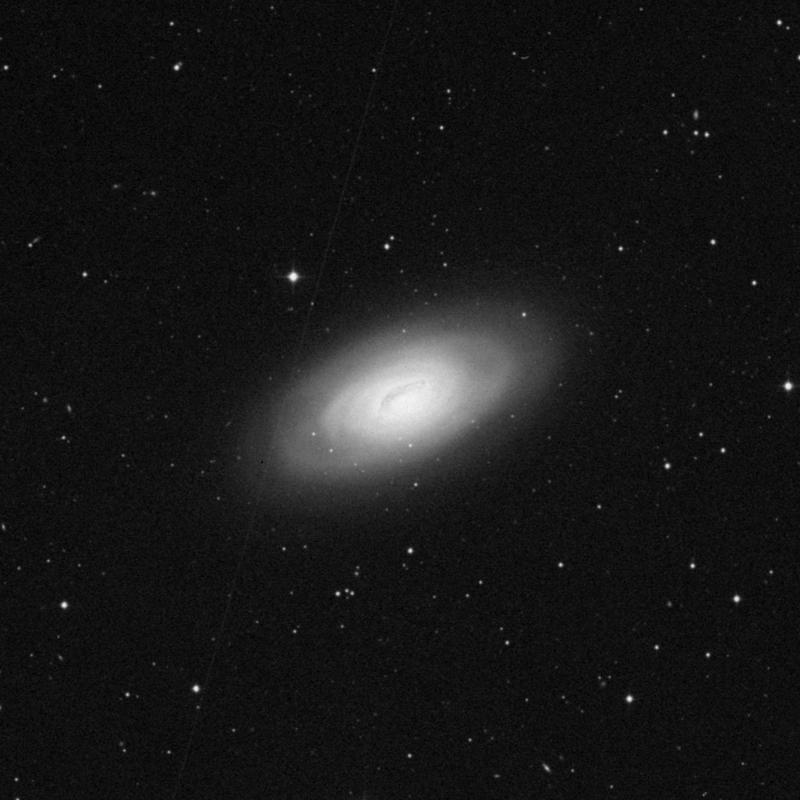 Image of Messier 64 (Black Eye Galaxy) - Intermediate Spiral Galaxy in Coma Berenices star