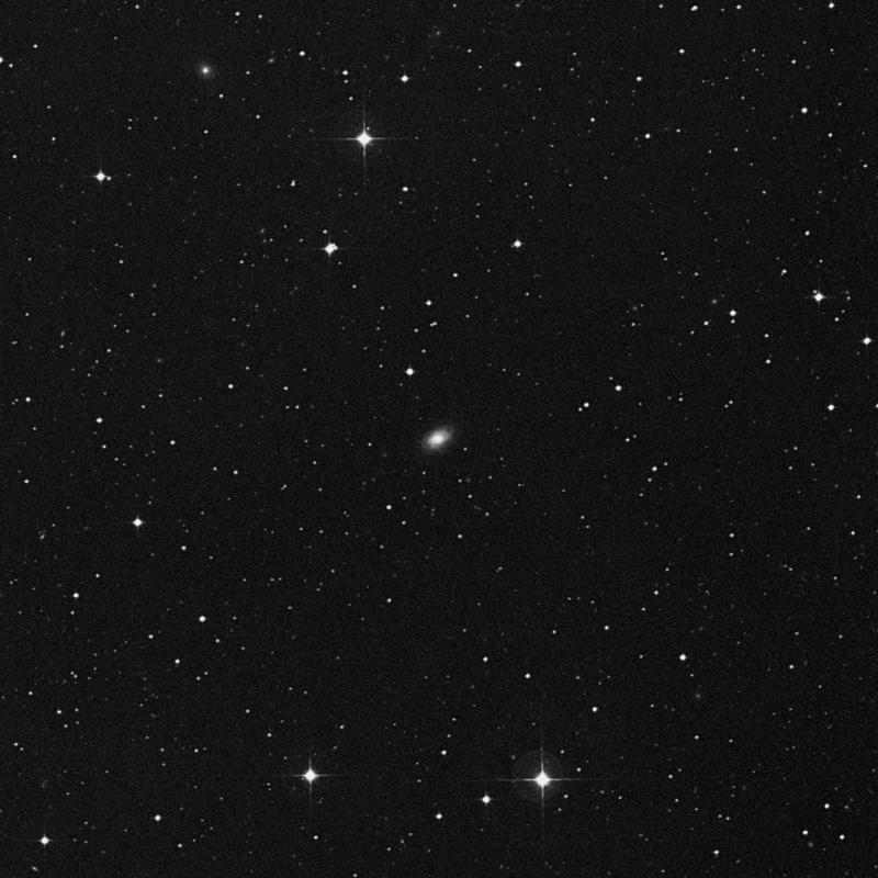 Image of NGC 4763 - Barred Spiral Galaxy in Corvus star