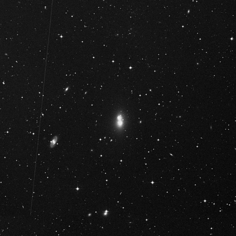 Image of NGC 4783 - Elliptical Galaxy in Corvus star