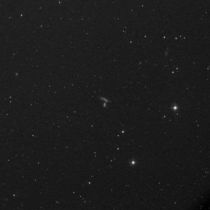 Image of NGC 4810 - Irregular Galaxy in Virgo star