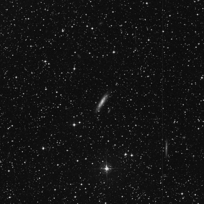 Image of NGC 4835 - Spiral Galaxy in Centaurus star