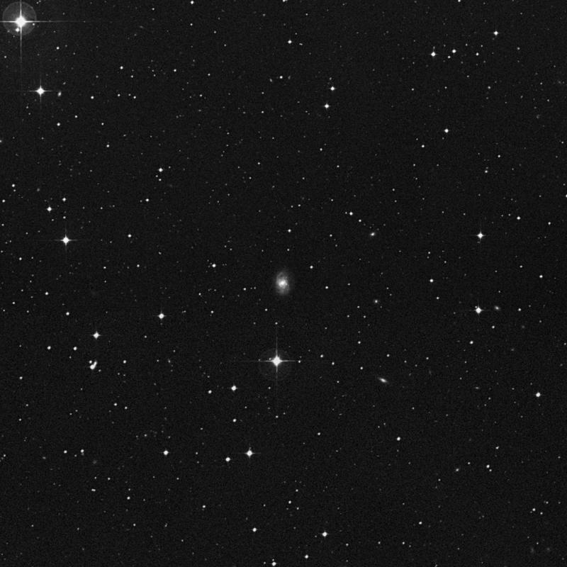 Image of NGC 4836 - Intermediate Spiral Galaxy in Virgo star
