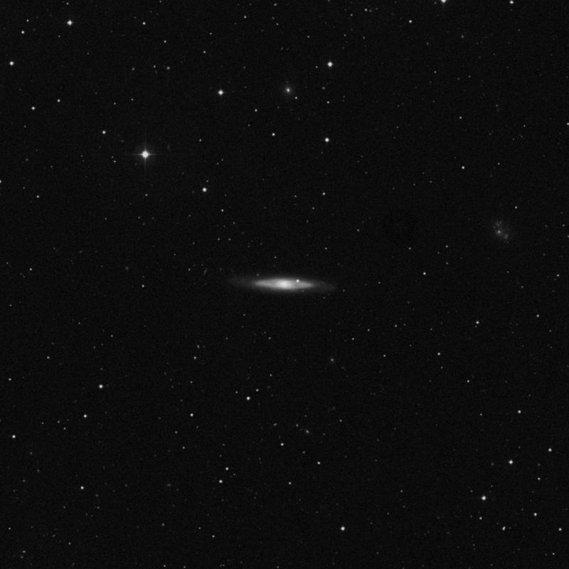 Image of NGC 4866 - Lenticular Galaxy in Virgo star