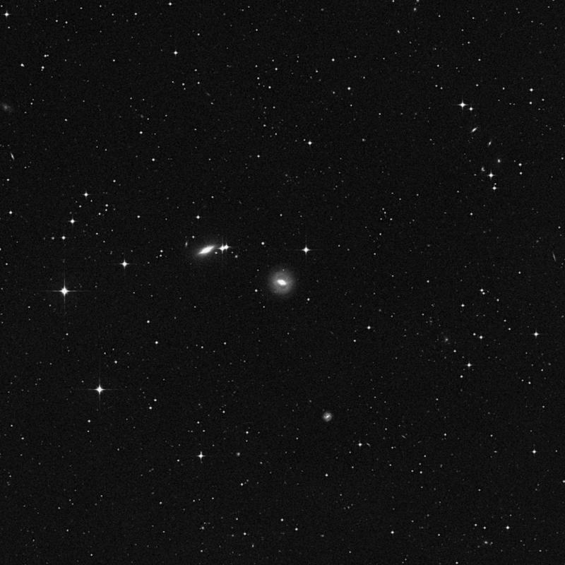 Image of NGC 4878 - Lenticular Galaxy in Virgo star