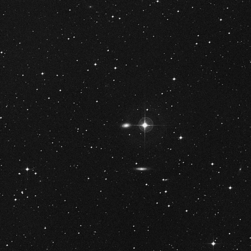 Image of NGC 4997 - Elliptical/Spiral Galaxy in Virgo star