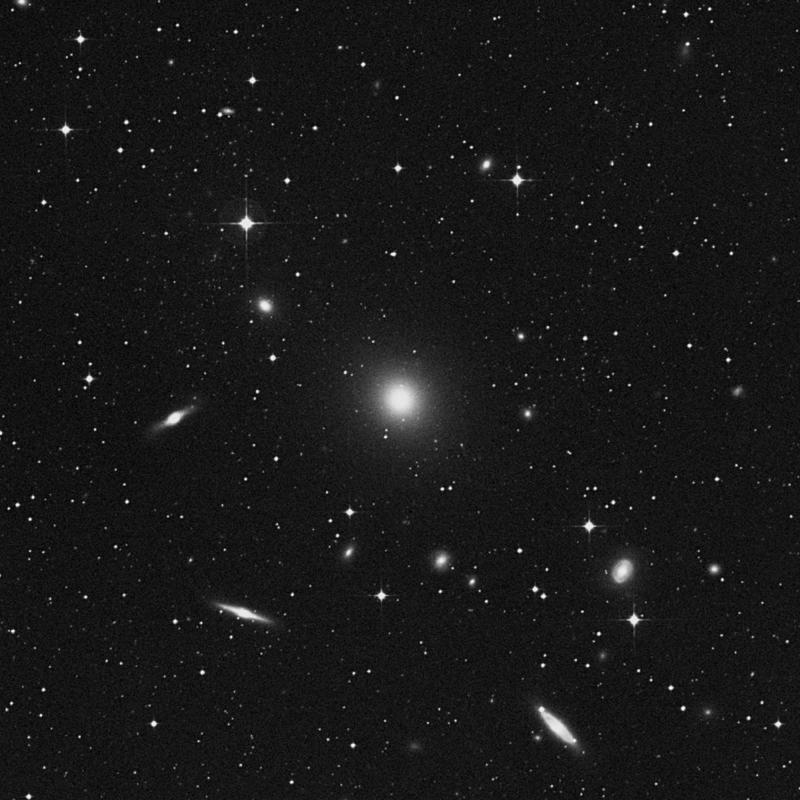 Image of NGC 5044 - Elliptical Galaxy in Virgo star