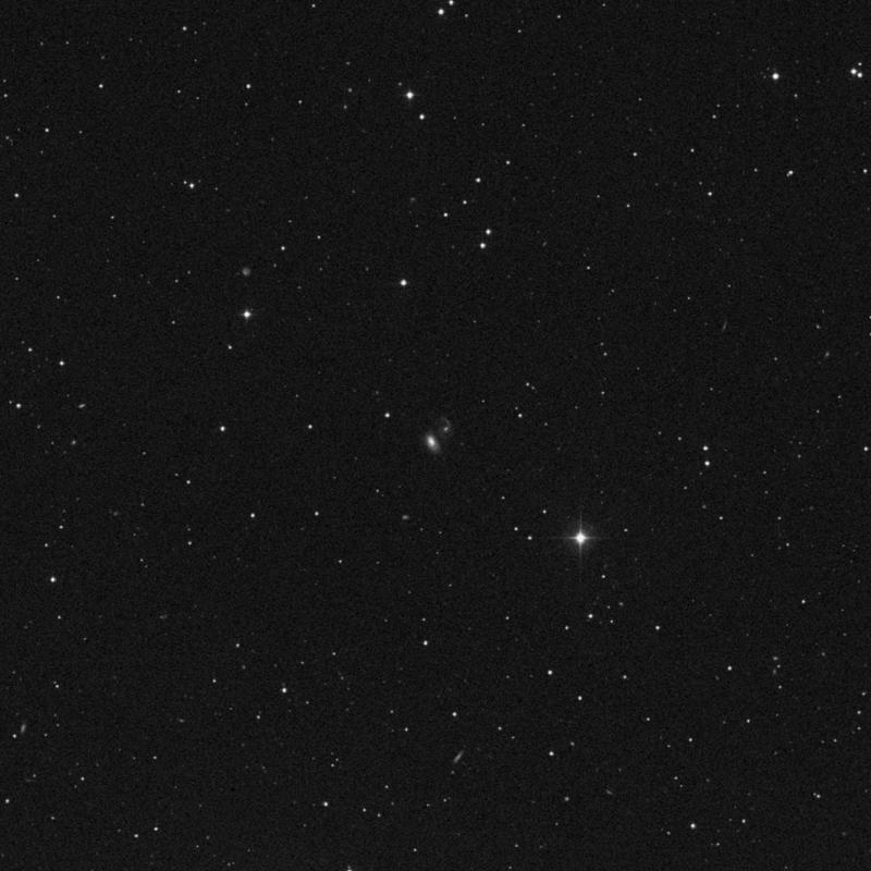 Image of NGC 5100 - Galaxy Pair in Virgo star