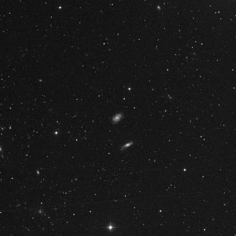 Image of NGC 5184 - Intermediate Spiral Galaxy in Virgo star