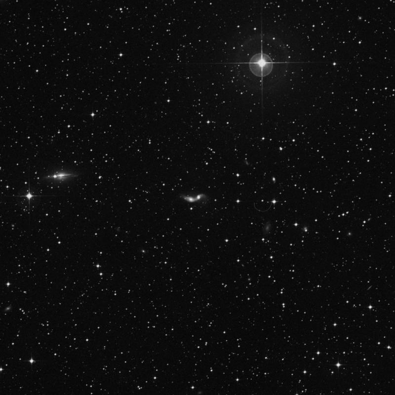 Image of NGC 5215A - Lenticular Galaxy in Centaurus star