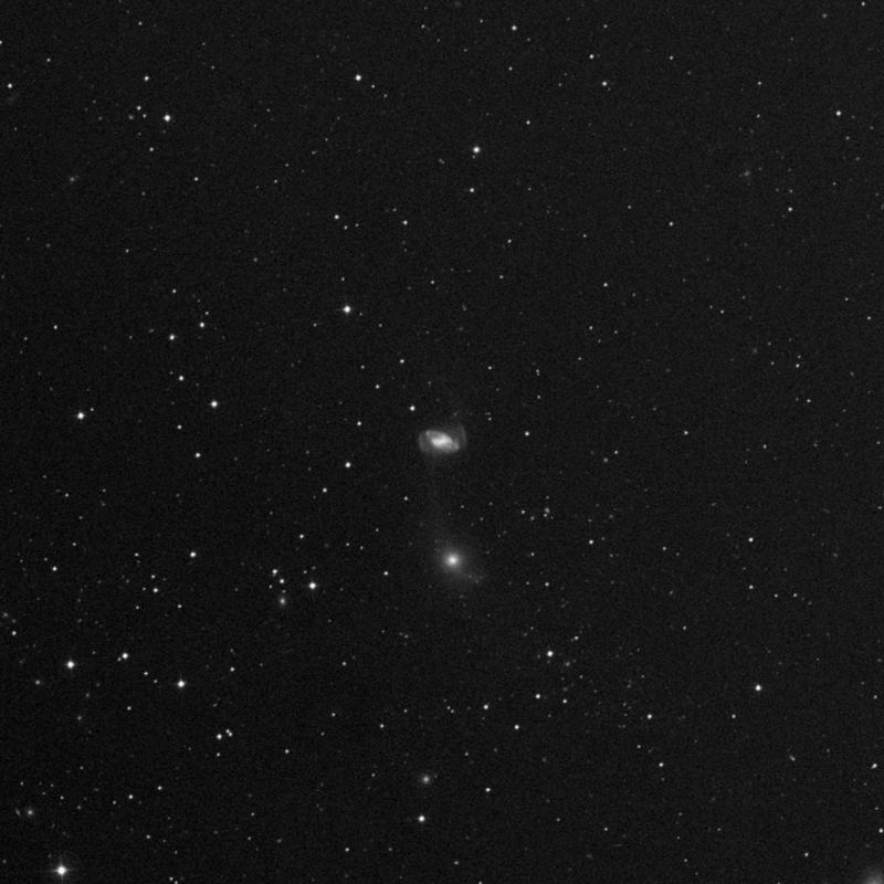 Image of NGC 5218 - Barred Spiral Galaxy in Ursa Major star