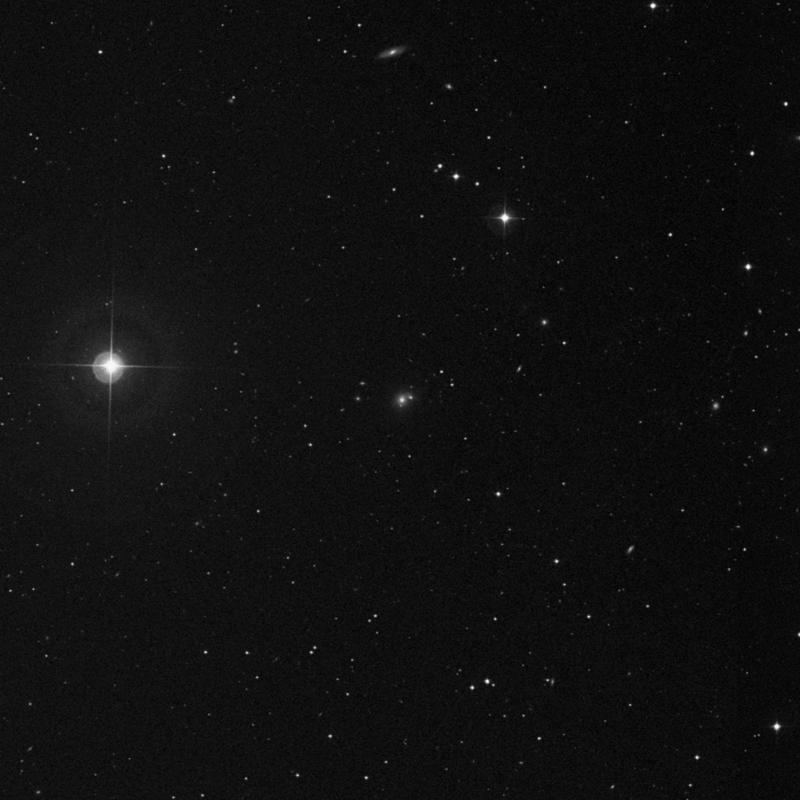 Image of NGC 5259 NED02 - Elliptical Galaxy in Canes Venatici star