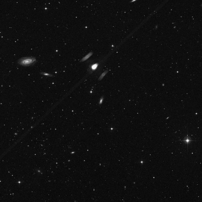 Image of NGC 5341 - Barred Spiral Galaxy in Canes Venatici star