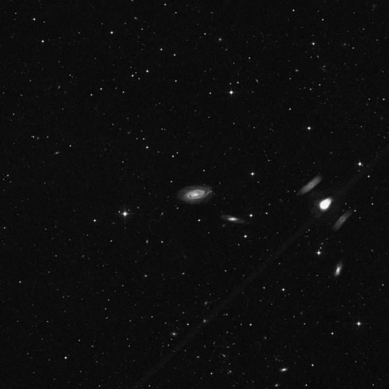Image of NGC 5351 - Barred Spiral Galaxy in Canes Venatici star