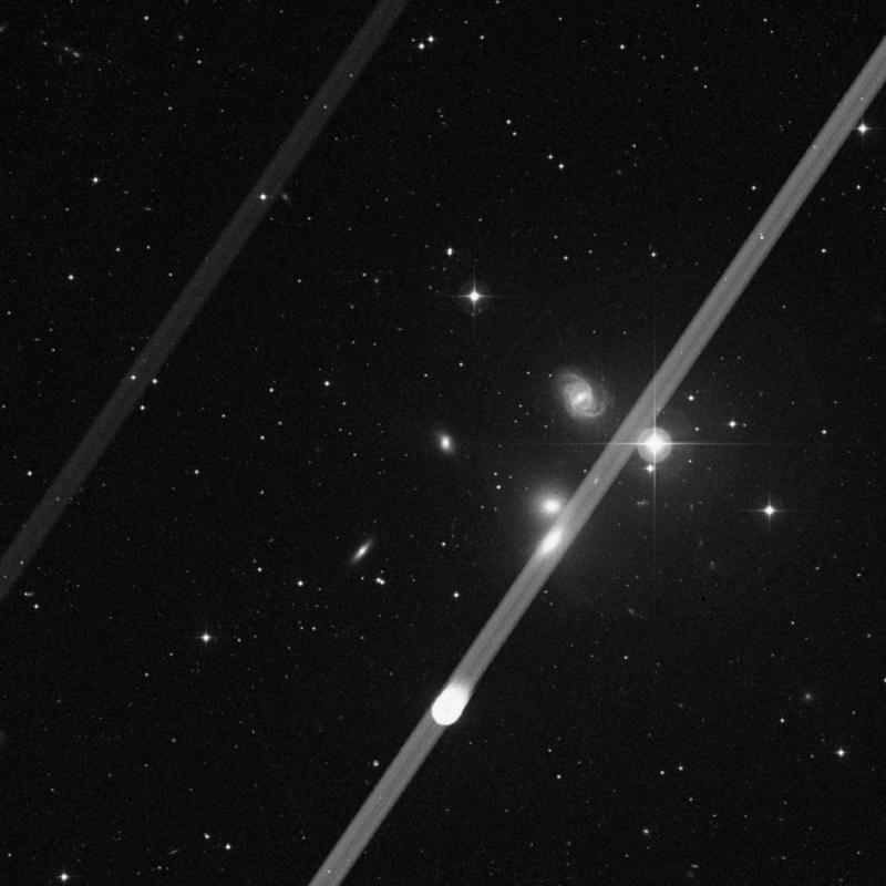 Image of NGC 5355 - Lenticular Galaxy in Canes Venatici star