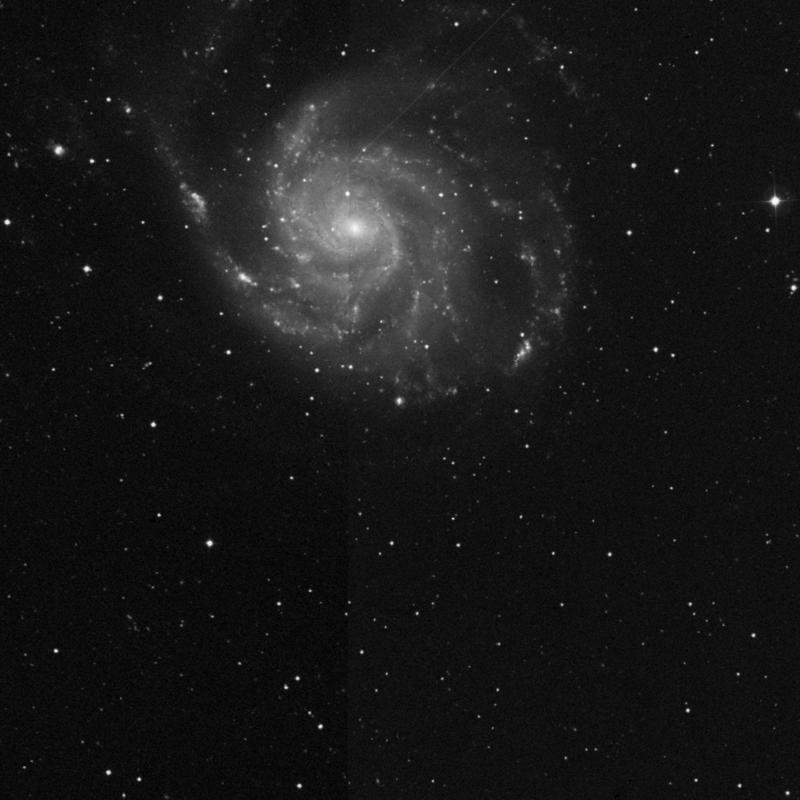Image of NGC 5455 - HII Ionized region in Ursa Major star