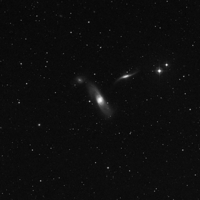 Image of NGC 5566 - Barred Spiral Galaxy in Virgo star