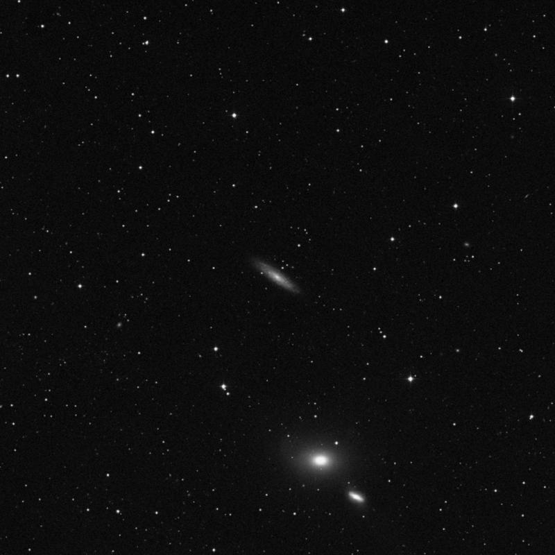 Image of NGC 5577 - Spiral Galaxy in Virgo star