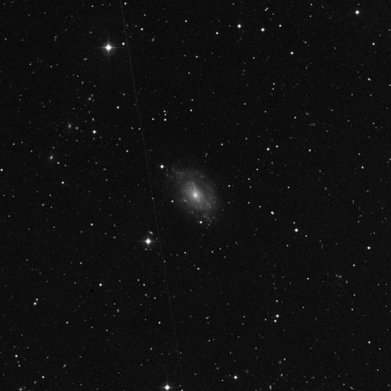 Image of NGC 5585 - Intermediate Spiral Galaxy in Ursa Major star