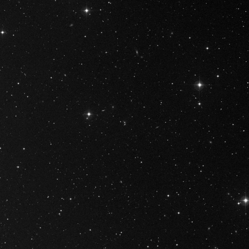 Image of IC 1166 NED02 - Barred Spiral Galaxy in Corona Borealis star