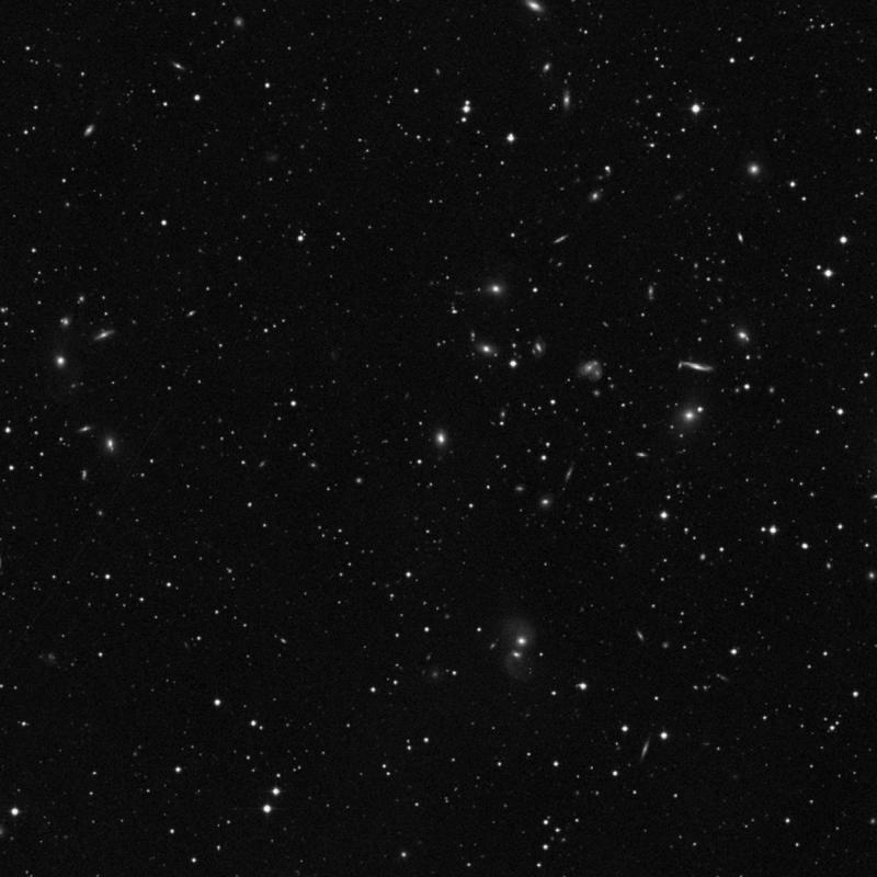 Image of IC 1185 - Spiral Galaxy in Hercules star