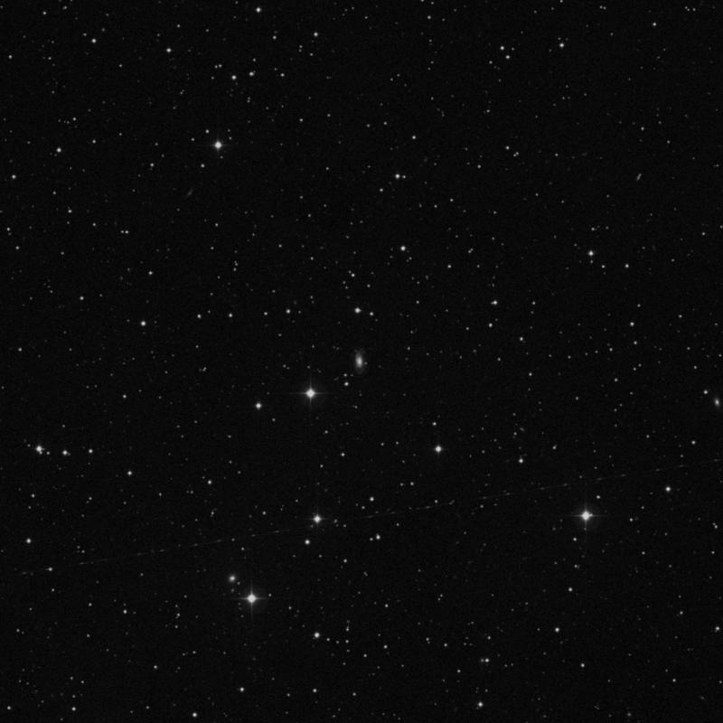 Image of IC 1196 - Spiral Galaxy in Serpens star