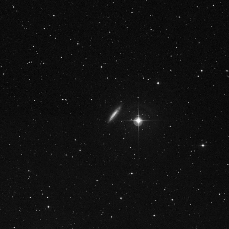 Image of NGC 5690 - Spiral Galaxy in Virgo star